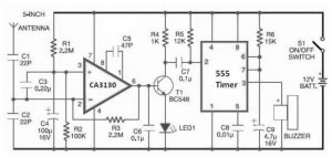 Simple Electrical Detector Circuit for Cell Phone