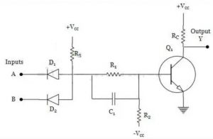 Diode Transistor Logic (DTL) : Circuit, Working & Its Applications