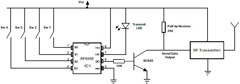 FM Remote Encoder Circuit
