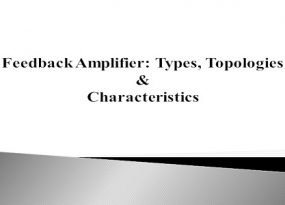 Feeedback Amplifier