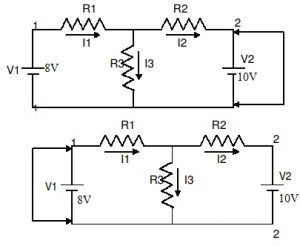 Final Experiment Circuit of Superposition Theorem