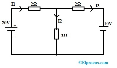 Flow of Current through Each Branch