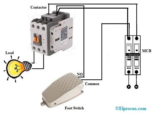 Foot Switch Wiring Diagram