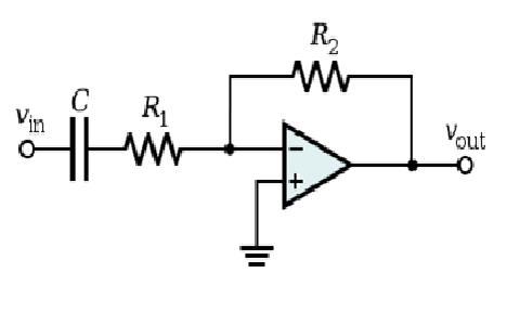 High Pass Filter using Op-Amp