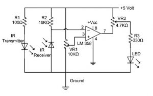 IR Infrared Detector Circuit