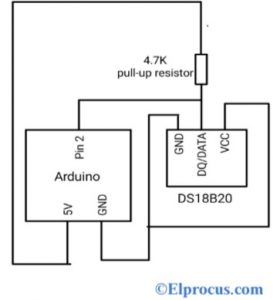 Interface do DS18B20 com Arduino no modo Parasita