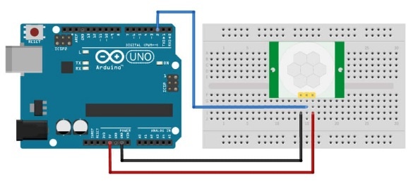 Interfacing HC-SR505 PIR Sensor with Arduino UNO