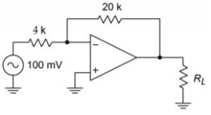 Inverting Amplifier Example Circuit