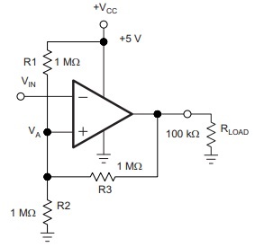 Inverting Comparator with Hysteresis