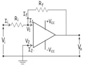 Inverting Op Amp Circuit