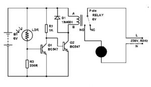 LDR Circuit Diagram