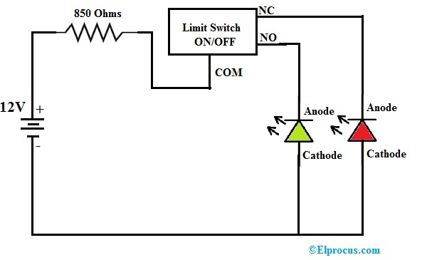 Limit Switch Circuit Diagram