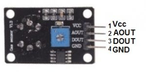MQ8 Gas sSensor Pin Configuration