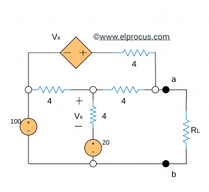 Maximum Power Transfer Theorem Example