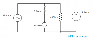 Mesh Analysis To Find Voltage