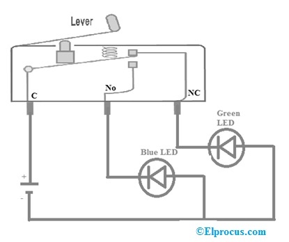 Micro Switch : Construction, Circuit, Working, Types & Its Applications