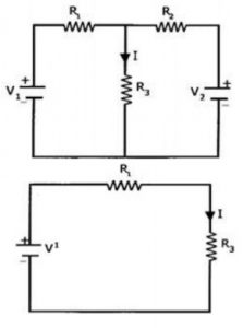 Millman's Theorem Experiment Circuit