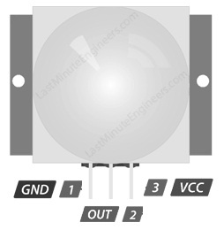 PIR Sensor Pin Configuration