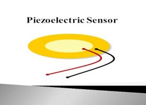 Piezo Electric Sensor