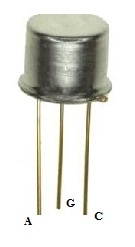 Pin Configuration of 2N1595 Thyristor