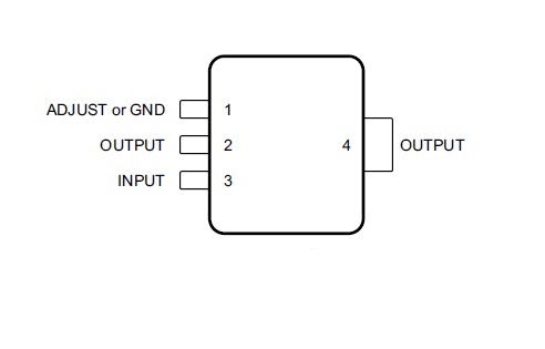 Pin Diagram of LMS8117A