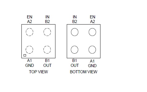 Pin Diagram of LP3990