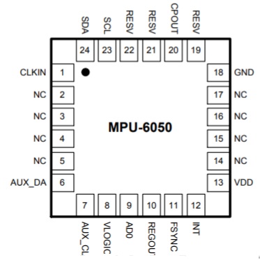 Pin-Diagram-of-MPU-6050