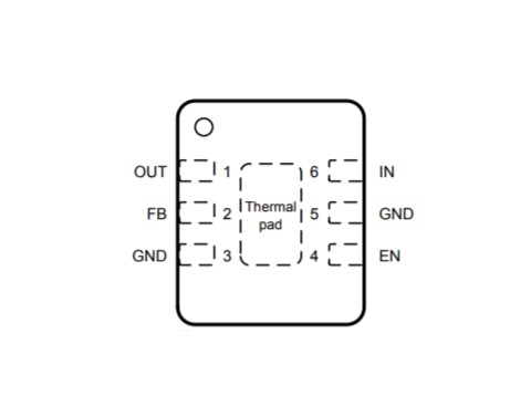 Pin Diagram of TLV767