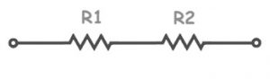 Resistors in Series Symbol