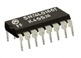 SN74LS166 8-Bit Shift Register IC