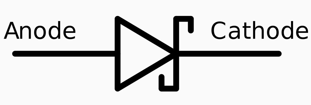 Schottky Barrier Rectifier Symbol