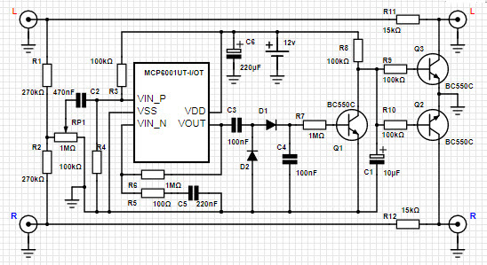 Stereo Noise Reduction Circuit