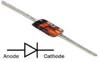 Signal Diode with Symbol