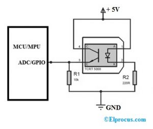 TCRT5000 IR Sensor Circuit