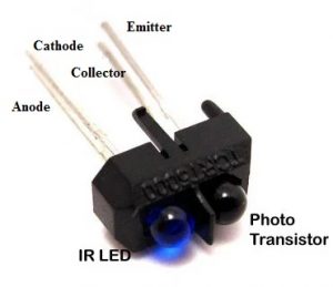 TCRT5000 IR Sensor PIn Configuration