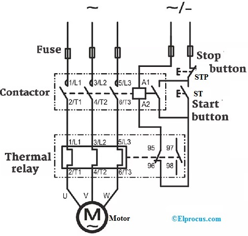 Thermal Relay Circuit