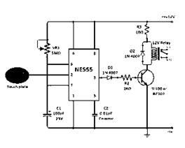 Touch based Sensitive Switch