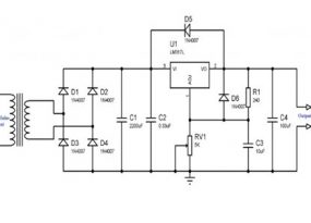 Variable Power Supply with Digital Control