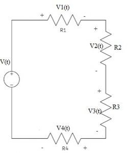 Voltage Divider Rule using Three Resistors