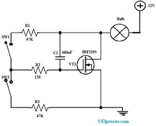 Voltage Regulator Circuit with MOSFET