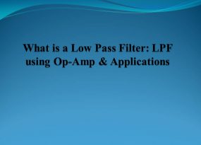 What is a Low Pass Filter