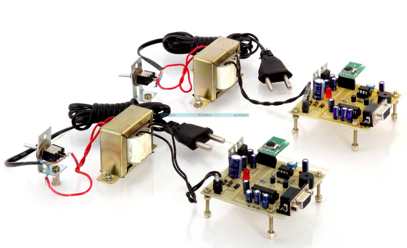 Wireless PC Communication System using Transceiver