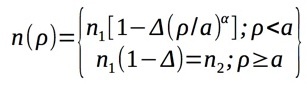 Graded Index Fiber Formula