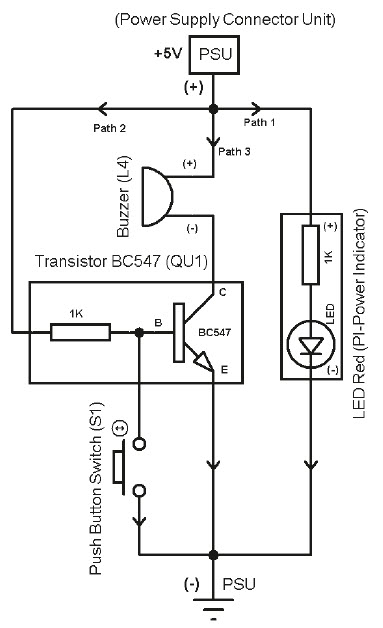 Push Button Switch in Reverse Function