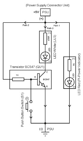 Push Button Switch in Reverse Function