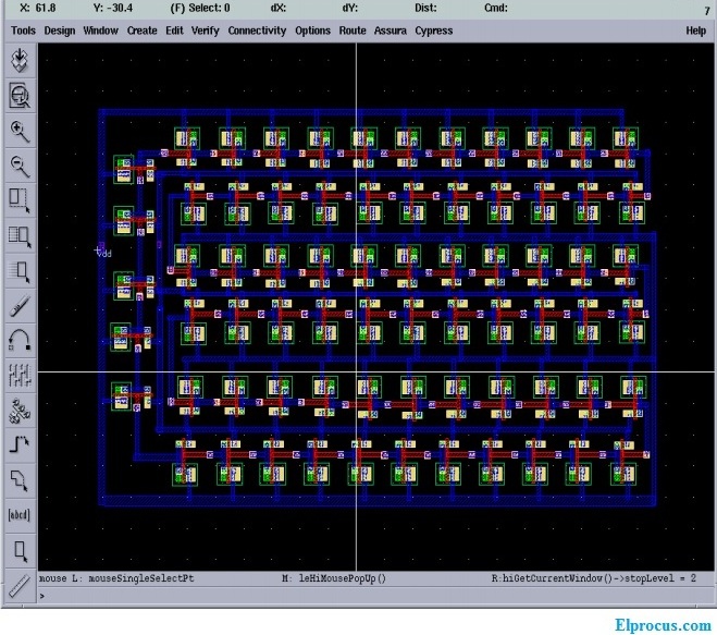 ring-oscilator-layout-71-stages